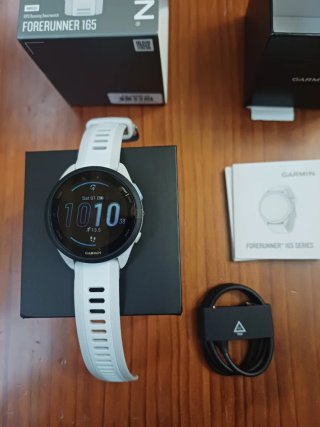 Garmin Forerunner 165 Blanco NUEVO A ESTRENAR