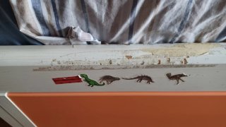 Cama infantil con cajones y cabecero