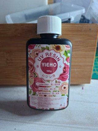 Resina UV YIEHO 100g Transparente