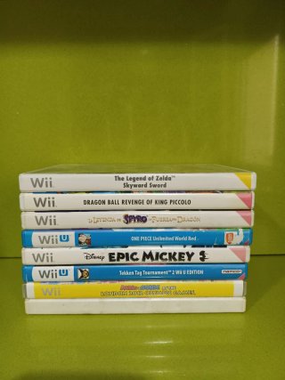 Lote 7 Juegos Wii y Wii u