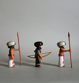 Playmobil Califa Arquero Con Guardia Sarracena