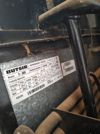 Nevera Butsir Gas Butano