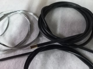 Juego Cables y Fundas moto puch