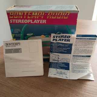 Bontempi SP7650 Lettore Cassette Stereo Walkman