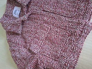 Chaqueta Zara Niña Tweed Estampado