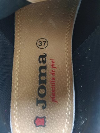 Zapatos Joma niño velcro colegio azul