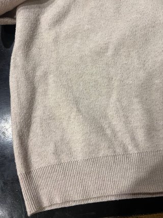 Sudadera Beige con capucha, talla S