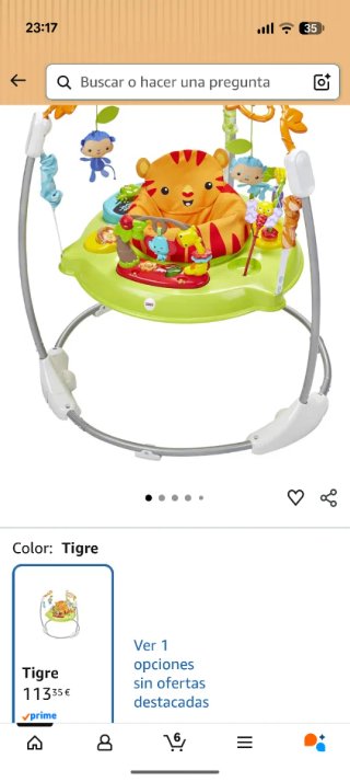 Saltador Fisher-Price Bebé