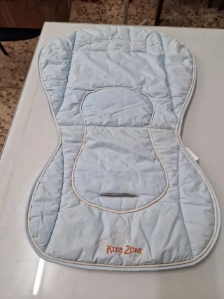 Colchoneta para silla de paseo azul