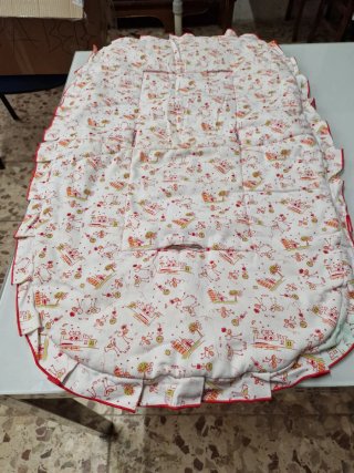 Colchoneta para silla de paseo azul