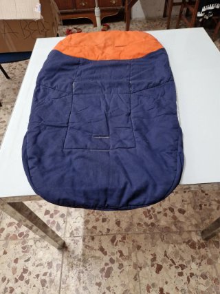 Colchoneta para silla de paseo azul