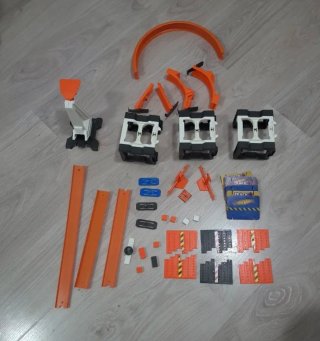Pista Hot Wheels kit de demolición