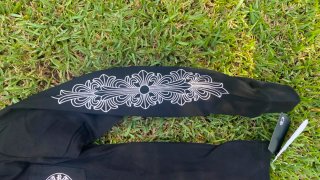 Chrome Hearts Manga Larga Negra