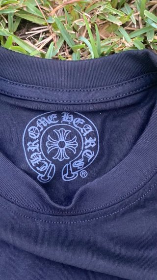 Chrome Hearts Manga Larga Negra