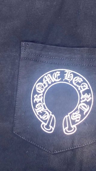 Chrome Hearts Manga Larga Negra