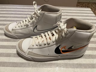 Nike Blazer Mid Blancas Beige Usadas 1 Vez Nuevas