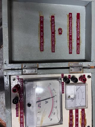 Amperímetro y Voltímetro Antiguo
