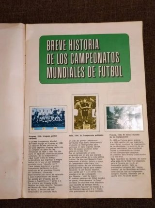 Álbum de cromos Munich 74