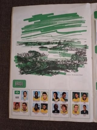 Álbum de cromos Munich 74