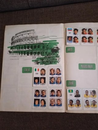 Álbum de cromos Munich 74