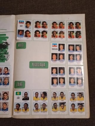 Álbum de cromos Munich 74