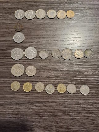 Lote monedas antiguas - España e Internacional
