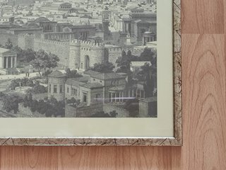 Cuadro Vista Panorámica Atenas Antigua