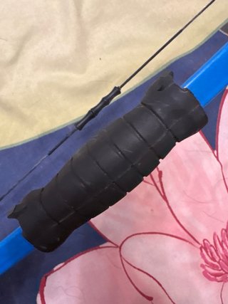 Arco azul con cuerda negra 86 cm