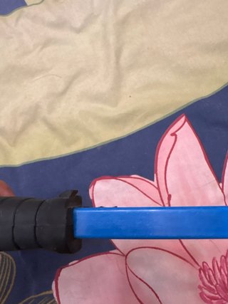 Arco azul con cuerda negra 86 cm