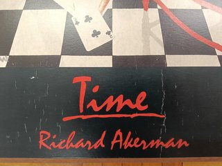 Póster enmarcado 'Time' (Richard Akerman)