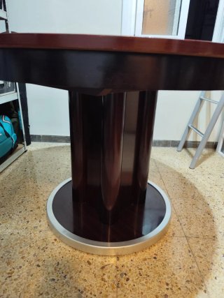 Mesa extensible madera y metal