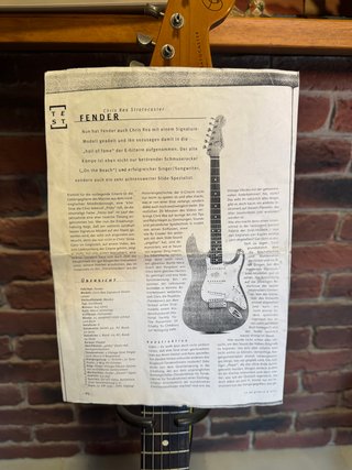 Fender Stratocaster - Chris Rea Signature