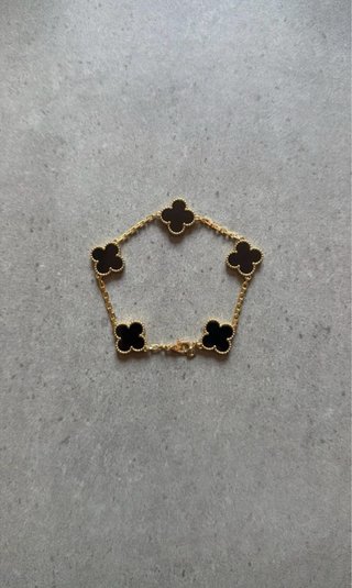 Pulsera Van Cleef & Arpels Vintage Alhambra Onyx