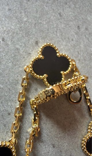 Pulsera Van Cleef & Arpels Vintage Alhambra Onyx
