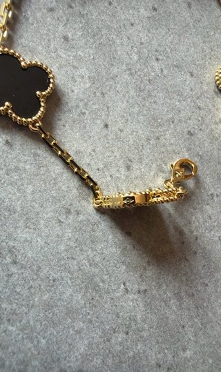 Pulsera Van Cleef & Arpels Vintage Alhambra Onyx