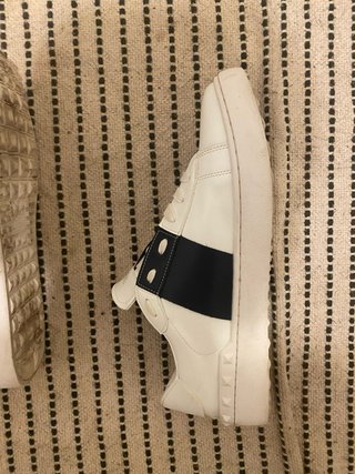 Valentino Garavani Zapatillas Blancas y Azul