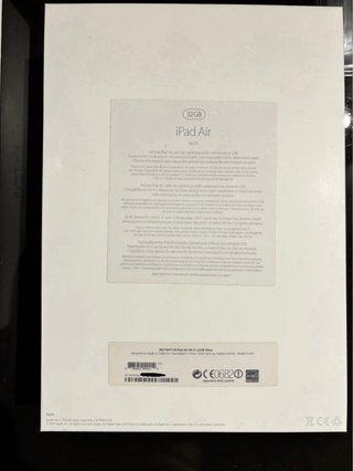 iPad Air 1ª Gen Plata y Blanco