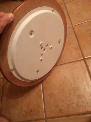 Plafón de techo madera y cristal