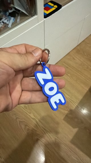 Llavero nombres personalizados