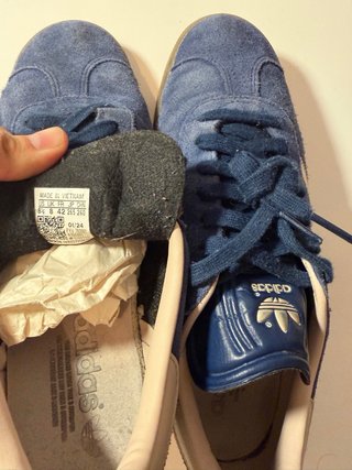 Adidas Gazelle Azul Marino Talla 42