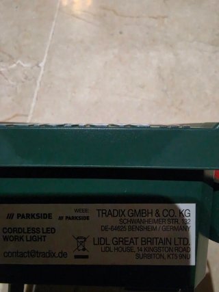 Focos LED Trabajo Parkside (2 unidades)