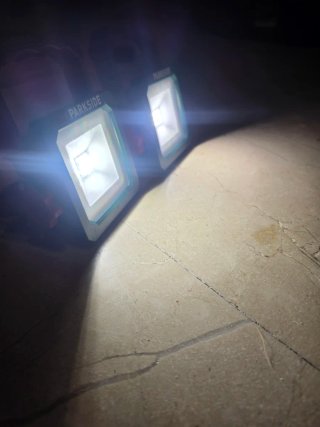 Focos LED Trabajo Parkside (2 unidades)