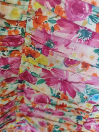 Vestido floral tirantes