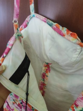 Vestido floral tirantes