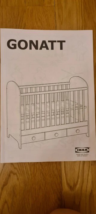 Cuna "GONATT" de Ikea - URGE!
