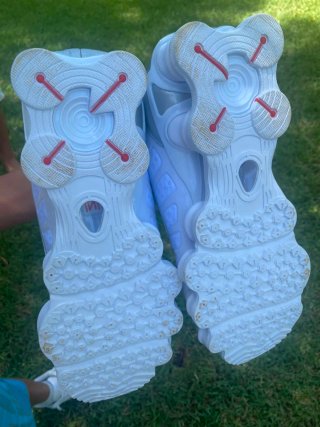 Nike Shox TL Dorado Blanco