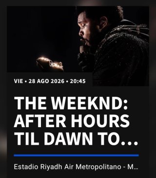 The Weeknd After Hours Til Down (Madrid 28/08)