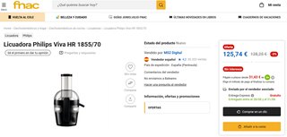 Licuadora Philips HR1855