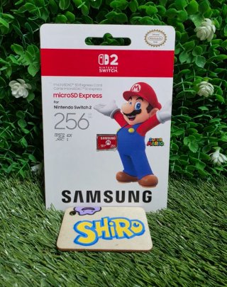 (PRECINTADO)Tarjeta MicroSDXC 256GB Samsung Ninten