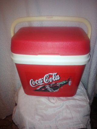 Nevera Coca-Cola Vintage Camping